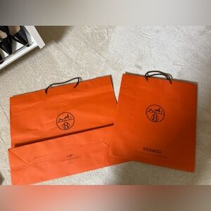 Hermes shopping bags